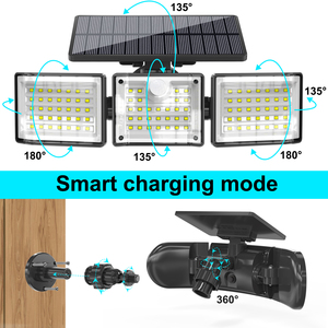 Thân thiện với môi dẫn đèn ngoài trời không thấm nước IP65 năng lượng mặt trời <span class=keywords><strong>Powered</strong></span> hình vuông cho Pathway & lối đi tường chiếu sáng - Product Image 3