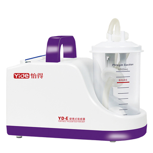 Máquina de Succión Quirúrgica Eléctrica Portátil YIDE Modelo 7A-23B, Capacidad de Bombeo de 30 LPM, Clase II, Plástico Resistente y Ligero - Product Image 3