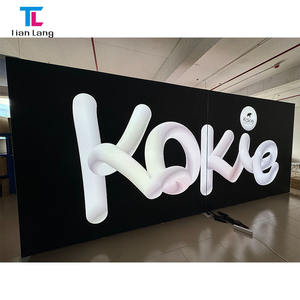 Durable 20x8ft Aluminum SEG Fabric LED <b>Display</b> New Design Portable Trade Show Booth with Backlit <b>Wall</b> Stand for Advertising - Product Image 2