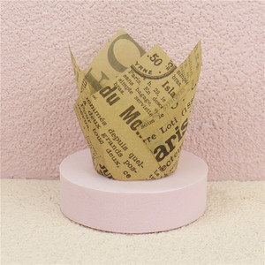 Vente <span class=keywords><strong>en</strong></span> gros de gobelets <span class=keywords><strong>en</strong></span> <span class=keywords><strong>papier</strong></span> pour muffins journaux et gâteaux <span class=keywords><strong>en</strong></span> dégradé rose tulipe Porte-<span class=keywords><strong>papier</strong></span> à muffins <span class=keywords><strong>en</strong></span> dentelle résistant à la chaleur et à l'huile - Product Image 3
