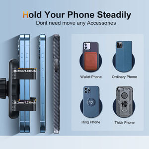 Ap02 — <span class=keywords><strong>support</strong></span> de sortie d'air rond, spécial <span class=keywords><strong>pour</strong></span> <span class=keywords><strong>Mercedes</strong></span> Audi Turbo, Clip <span class=keywords><strong>pour</strong></span> téléphone portable, accessoires créatifs, nouveau 2022 - Product Image 3