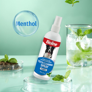 Spray <span class=keywords><strong>de</strong></span> Limpieza Dental <span class=keywords><strong>para</strong></span> <span class=keywords><strong>Perros</strong></span> Bioline, Limpieza y Cuidado Ecológicos, <span class=keywords><strong>Aliento</strong></span> Fresco, Salud Dental - Product Image 3