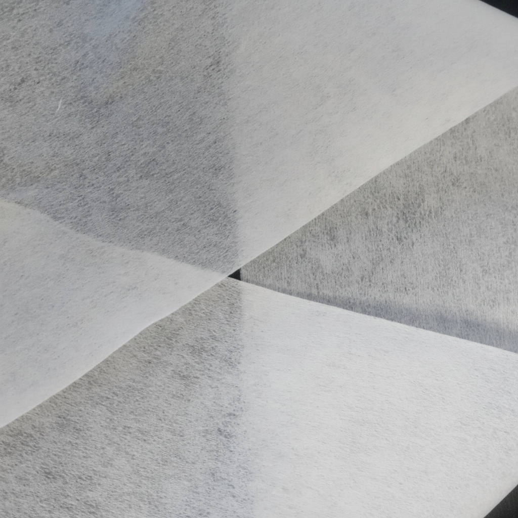 High Quality White Spunlace Nonwoven Parallel Plain Fabric With Rayon Viscose Polyester Cotton Bamboo Fiber