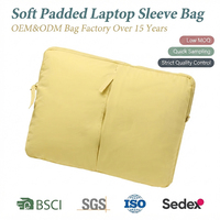 13 14 pouces 15.6 "matelassé pochette pour ordinateur portable pochette pour tablette sac Smart Puffer gonflé étui de transport pour ordinateur portable