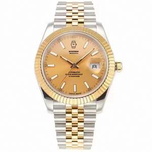 Montre-bracelet mécanique de haute qualité personnalisée en acier inoxydable 904L, boîtier en saphir, mouvement 3235, montres automatiques pour hommes - Product Image 6