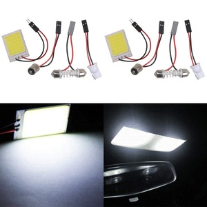 Super White T10 24SMD COB LED Panel Auto Car Nội Thất Đọc Bản Đồ Đèn Ánh Sáng Dome Festoon BA9S Adapters DC12V Trần Bóng Đèn - Product Image 6