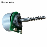 Moteur CC sans balais 7,4 V BL4020W, rotor externe de 40 mm, aimant permanent avec arbre fileté, fixation par bride, IP20, pour équipement de ventilateur domestique