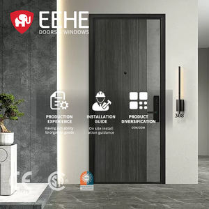 <span class=keywords><strong>Porte</strong></span> <span class=keywords><strong>d</strong></span>'<span class=keywords><strong>entrée</strong></span> double EEHE, à économie <span class=keywords><strong>d</strong></span>'énergie, certifiée CE, en métal, pour maisons, villas, usage domestique - Product Image 1