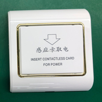 220V/110V 40A fonction de contrôle du temps spécial 13.56Mhz IC MF carte accès interrupteur d'alimentation mural électrique intelligent interrupteur d'économie d'énergie