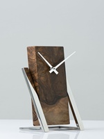 Horloge de table en bois au design moderne, personnalisez votre message, horloge de table antique, horloge d'échecs, produits de décoration intérieure, horloge murale islamique Azan