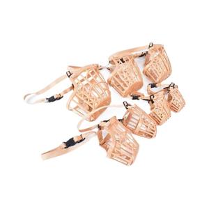 Vente chaude <span class=keywords><strong>chien</strong></span> museau arrêter de mordre à mâcher aboyer respirant maille museau pour chiens agressifs formation pour animaux de compagnie marche en plein air - Product Image 5