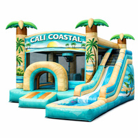Structure Gonflable Combinée Extérieure Alien Jump Bouncer avec Matériau PVC 0,55 mm Certifié CE/TUV