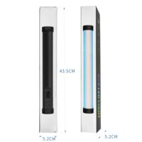 Nouveau 160cm RGB Fill LED Lampe De Poche Bâton Lumineux Baguette Trépied Stand pour Coloré Photographie Éclairage Vidéo Studio