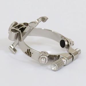 Abrazadera de Boquilla <span class=keywords><strong>JLV</strong></span> Francesa para Clarinete Soprano, Alto y Tenor, Boquilla de Baquelita con Clip Metálico Resistente - Product Image 3