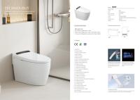 En gros, WC électrique intelligent avec siège chauffant, cuvette allongée, évacuation en S, mobilier de chambre unique avec fonction de lavage