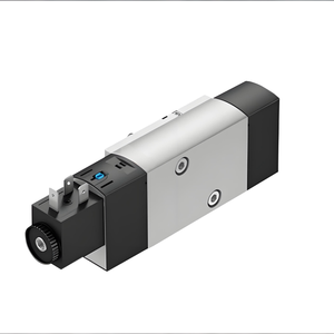 โซลินอยด์นิวแมติกขนาดกะทัดรัด CPE18-M1H-5J-1/4 พอร์ต G1/4 24V 10A สำหรับระบบอัตโนมัติทางอุตสาหกรรม - Product Image 2