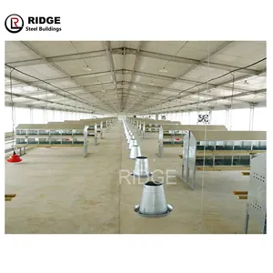 High Quality Cheap Prefabricated Dwg Designs Chicken Steel Structure Coop Houses Shed For Sale