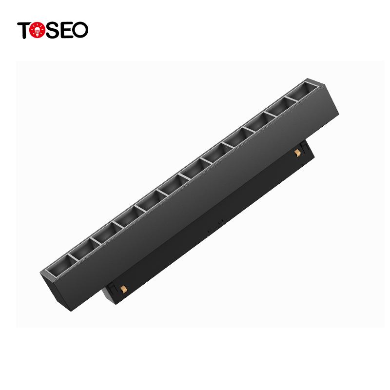 Linear Magnetic Rail Cob Led Track Light 9 W 18 W Magnetic Recessed Track Lighting
