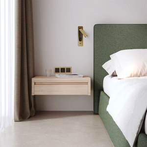 Lámpara de Pared Moderna Minimalista AB, de Aluminio, con Cabezal Giratorio, Luz LED de Lectura, Aplique de Pared <span class=keywords><strong>Empotrado</strong></span> para Hotel, Dormitorio, Habitación de Huéspedes - Product Image 5