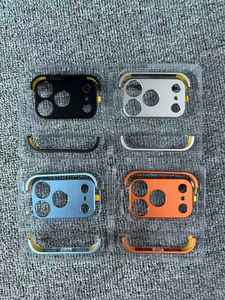 Custodia di Lusso in Metallo per <span class=keywords><strong>iPhone</strong></span> 17 Pro Max, 12, <span class=keywords><strong>13</strong></span>, 14, 15 Pro con Protezione Fotocamera Rinforzata - Product Image 4