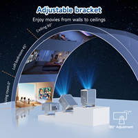 Projecteur intelligent Magcubic HY450Max 1100 ANSI Lumens, 1080P natif, décodage 8K, WiFi 6, BT 5.4, mise au point automatique