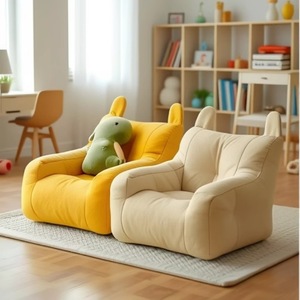Modern Comfortable Plush Bear Sofa <strong>Chair</strong> <strong>for</strong> <strong>Kids</strong> Cute Design <strong>Lazy</strong> <strong>Chair</strong> <strong>for</strong> Reading <strong>for</strong> <strong>Boys</strong> and Girls Home Living Room - Product Image 2