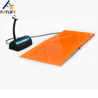 Nouvelle table élévatrice à ciseaux à profil bas de 1000 kg, plateforme élévatrice hydraulique électrique stationnaire en acier, garantie de 2 ans, utilisation domestique, restaurants