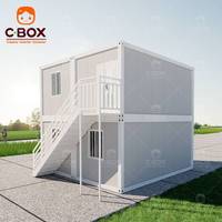 Cbox Maison préfabriquée moderne personnalisée, bureau modulaire, appartement communautaire multi-étages, hôtel, salle de classe mobile, conteneur détachable