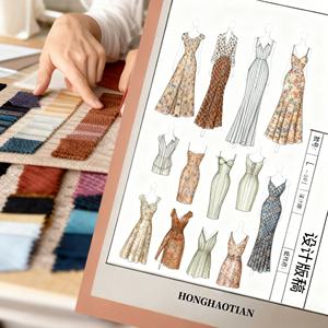 カスタムハイエンド婦人服メーカーOEMドレス低MOQデザイナー花柄ビーズスパンコールドレスエレガント婦人服 - Product Image 1