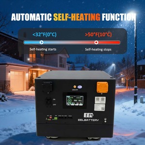 EU Stock EEL 51.2V 280Ah 17KWh Battery Pack 200A JK V19 BMS 324ah Lifepo4 Cells Lithium Ion Batteries Home Solar Storage system - Product Image 4