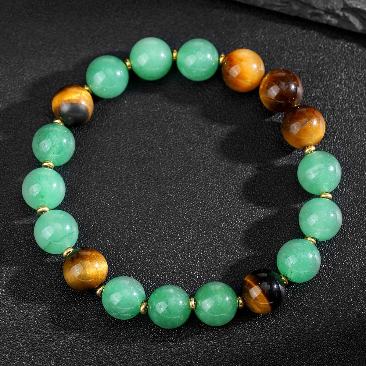 Oeil de tigre + Dongling vert