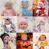 Babeside Bailyn 20 \ "Mini poupées de mode en tissu mignon vraie vie fille bébé jouet avec bricolage caractéristiques doux et modèles styles de jouets