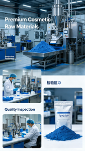 <span class=keywords><strong>Poudre</strong></span> de cuivre bleue GHK-Cu 99% de pureté, une matière première pour les cosmétiques de soin de la peau, fournie directement par le fabricant - Product Image 6