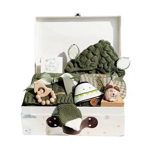Ventes chaudes - Ensembles de barboteuses pour bébé - 100% coton - Ensembles de vêtements pour bébé - Coffret cadeau pour bébés nouveau-nés - Product Image 1