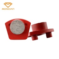 Outils diamantés Werkmaster avec segment à points simples pour la préparation de surfaces en béton