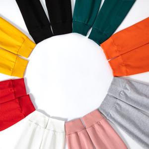 Custom Embroidered Logo Men's Regular Fit Pullover Hoodie with for Sleeves Polyester/Cotton Unisex Plus Size - Product Image 2