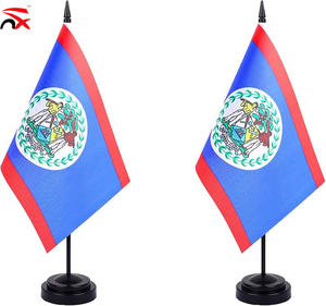 Vente en gros : Articles de supporters <span class=keywords><strong>du</strong></span> drapeau <span class=keywords><strong>du</strong></span> Belize pour la compétition et les événements nationaux : autocollants <span class=keywords><strong>du</strong></span> drapeau national <span class=keywords><strong>du</strong></span> Belize, drapeau de table, bracelet - Product Image 6