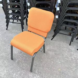Chaise d'église commerciale empilable en métal de style moderne, sans pliage, pour théâtre, auditorium, hôtel - Vente en gros à prix réduit - Product Image 4