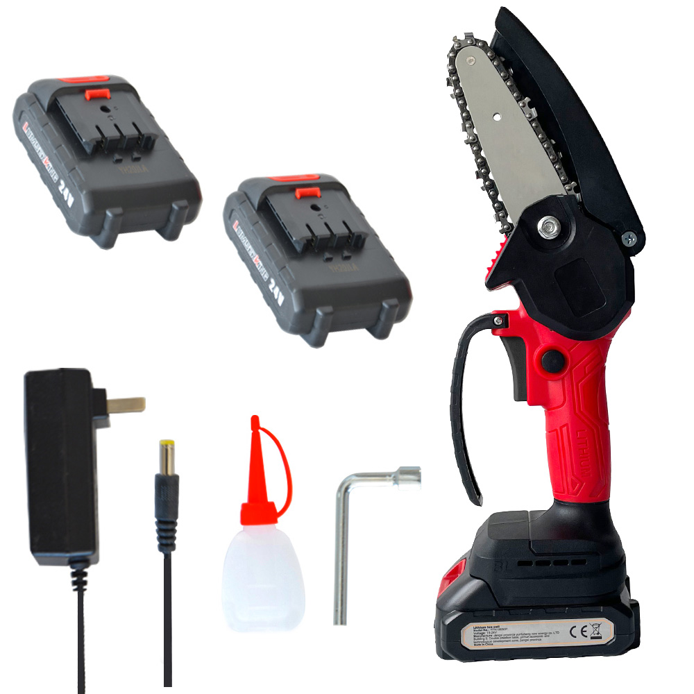 Портативная бензопила Motosierra мини 4-дюймовая Беспроводная цепная пила