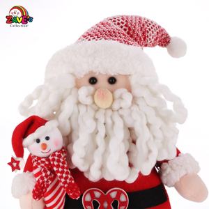 Zaves Decorazione Natalizia per la Casa da 25 Pollici Bambola Retrattile Babbo Natale Pupazzo di Neve Rosso e Bianco Idea Regalo Caramelle - Product Image 5