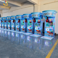 Hochbelastbare Stahl-Universalstecker-Münzautomaten für englischsprachige, anpassbare Box-Arcade-Spielautomaten für Kinder im Vergnügungspark
