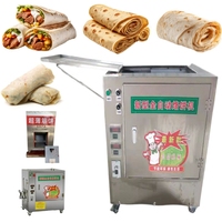 Machine à tortillas industrielle anti-rayures entièrement automatique pour roti, crêpes, feuilles de pâtisserie, wraps et burritos mexicains au poulet