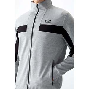 Conjunto Deportivo para Hombre con Bordado, Corte Estándar, Superficie Texturizada Gris Melange - 85248 - Gb melange/gb melange - Product Image 2