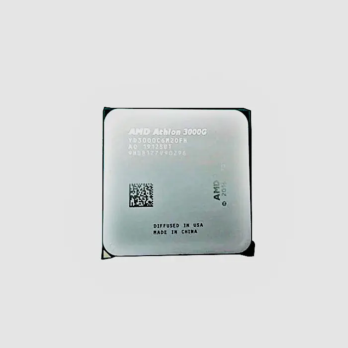 AMD Athlon CPU AM4 3000G, <span class=keywords><strong>Prosesor</strong></span> CPU Desktop 3.5GHz Kotak Baru Yang Berkualitas Baik