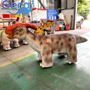 GECAI Nouveau Dinosaure Animatronique en Résine en Forme de Dragon, à Chevaucher pour Enfants, avec Sons Réalistes et Options Personnalisables - Product Image 4