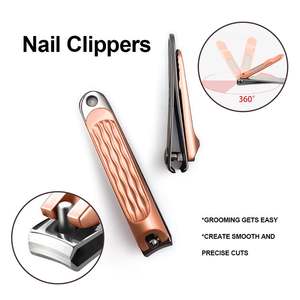 شعار خاص روز الذهب ملقاط تنظيف الأظافر مقص للاظافر مانيكير - Product Image 5