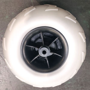 Huuan — <span class=keywords><strong>chariot</strong></span> de pêche de <span class=keywords><strong>plage</strong></span> de 12 pouces, fauteuil roulant <span class=keywords><strong>gonflable</strong></span> en PU, pour <span class=keywords><strong>chariot</strong></span> de Kayak - Product Image 3