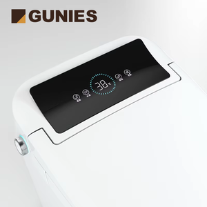 Inodoro Inteligente Electrónico con Bidé, Apertura Automática, Autolimpieza, Drenaje en S, Montaje en Suelo, Cerámico, Doble Descarga, Control Remoto 8 - Product Image 5