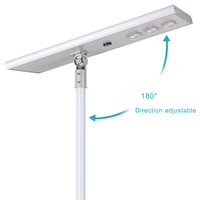 Lampadaire solaire à commande intelligente Internet des objets IOT pour l'extérieur dans les villes intelligentes