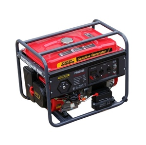 เครื่องกำเนิดไฟฟ้าเบนซิน 220V 8KW 4 จังหวะ ระบายความร้อนด้วยอากาศ / แบบโครงเปิดพกพาสะดวก / เครื่องยนต์เบนซิน / ใช้ในบ้านและไซต์งาน - Product Image 3